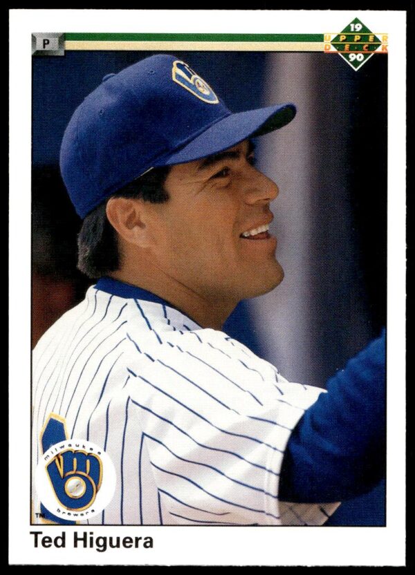 1990 Upper Deck Ted Higuera #627 (Front)