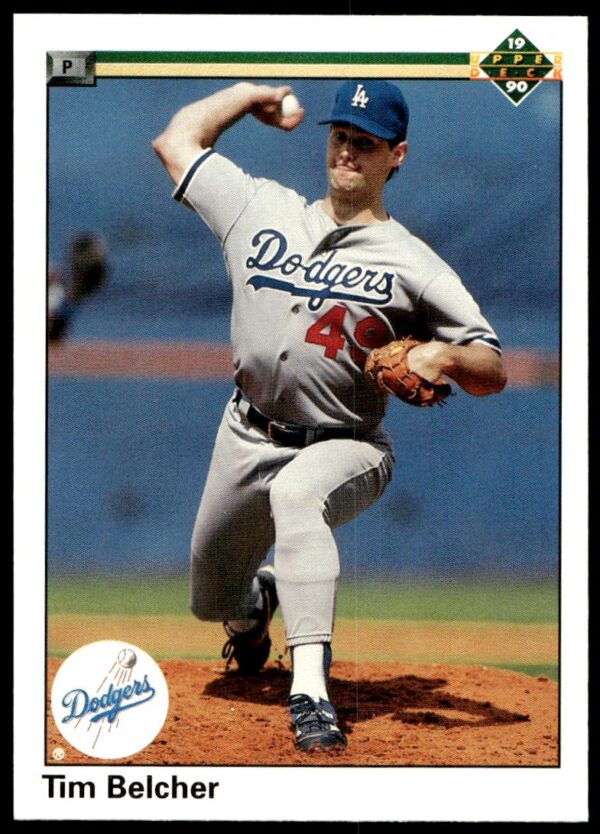 1990 Upper Deck Tim Belcher #547 (Front)