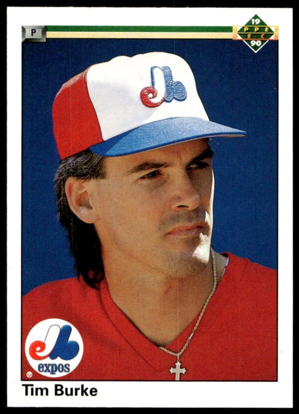 1990 Upper Deck Tim Burke #515 (Front)