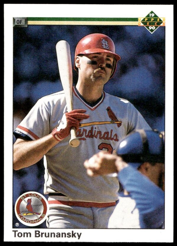 1990 Upper Deck Tom Brunansky #257 (Front)