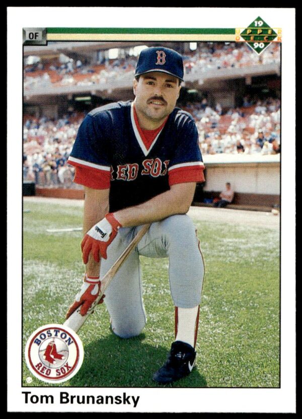 1990 Upper Deck Tom Brunansky #708 (Front)