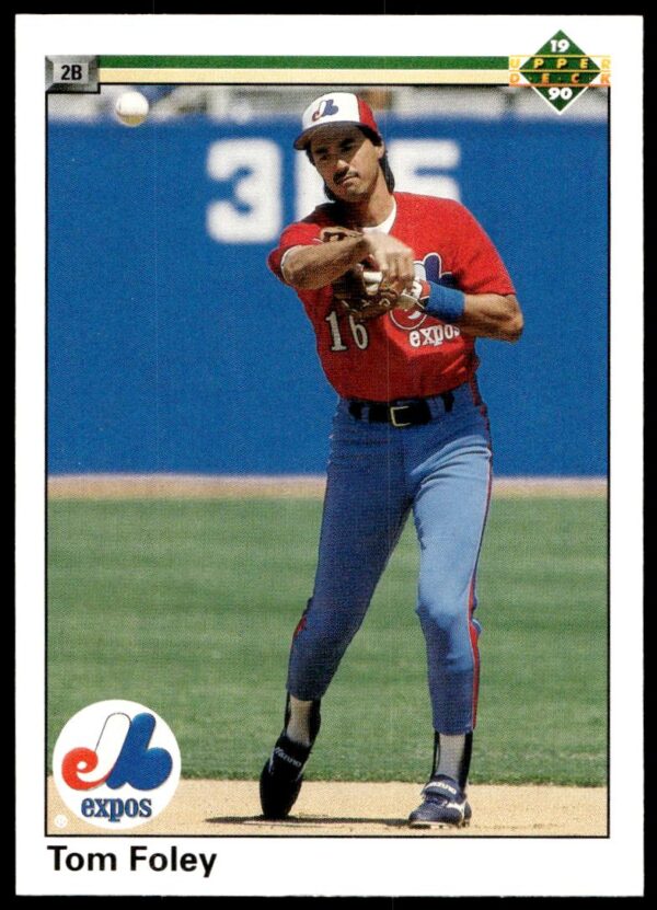 1990 Upper Deck Tom Foley #489 (Front)