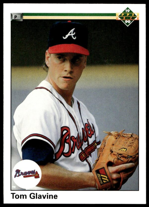 1990 Upper Deck Tom Glavine #571 (Front)