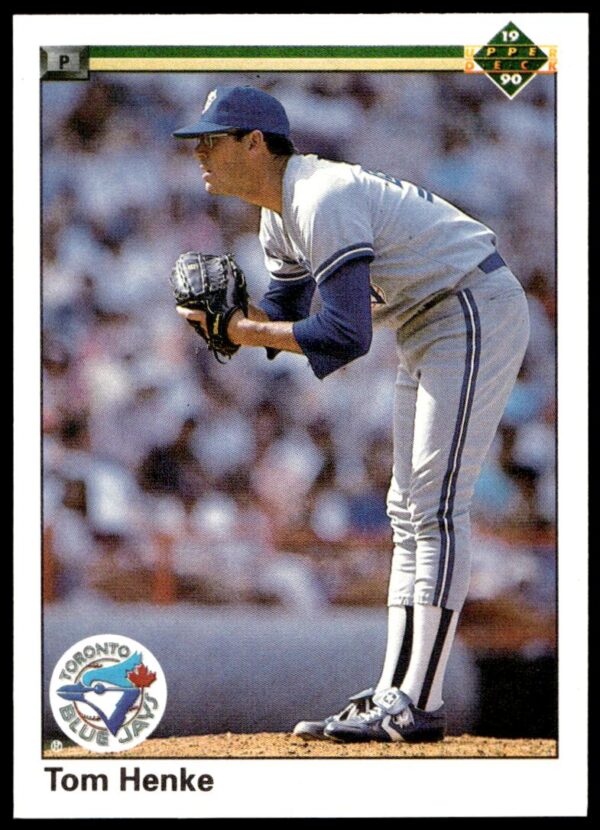 1990 Upper Deck Tom Henke #282 (Front)