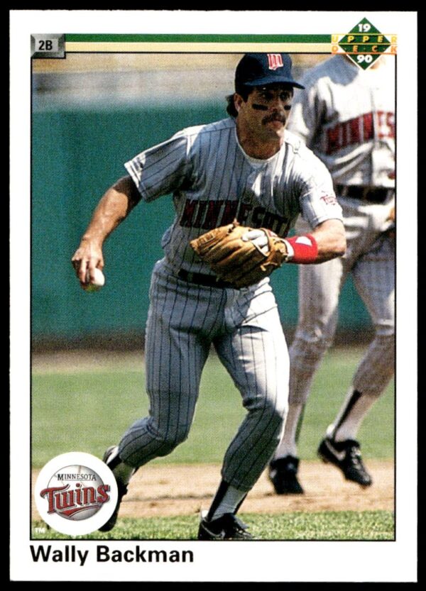 1990 Upper Deck Wally Backman #158 (Front)