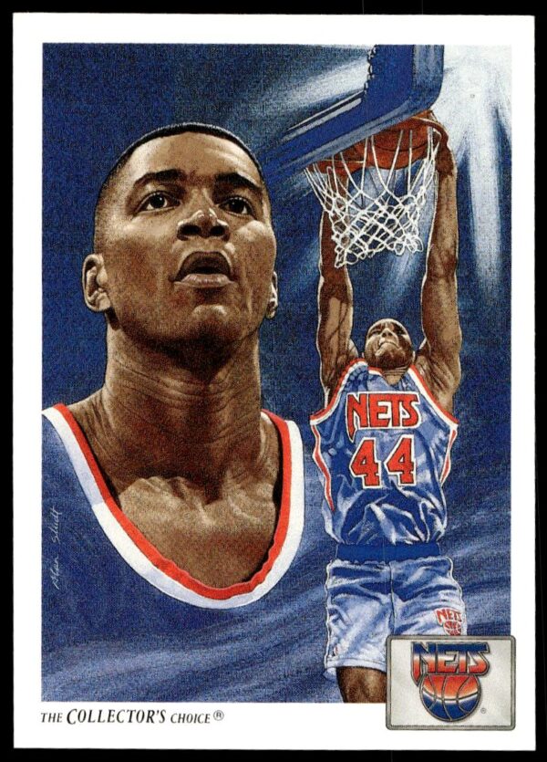 1991-92 Upper Deck Derrick Coleman #88 (Front)