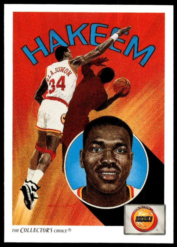 1991-92 Upper Deck Hakeem Olajuwon #92 (Front)