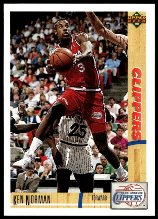 1991-92 Upper Deck Ken Norman #111 (Front)