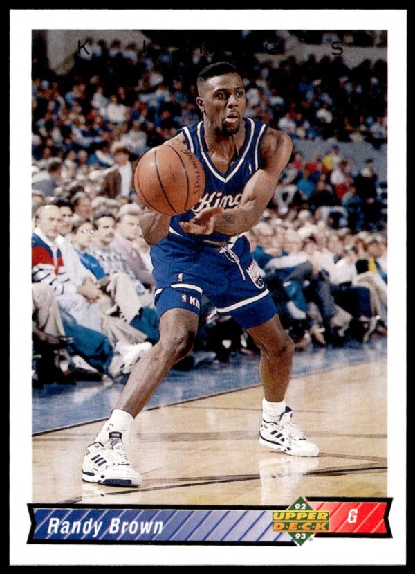1991-92 Upper Deck Randy Brown #262 (Front)