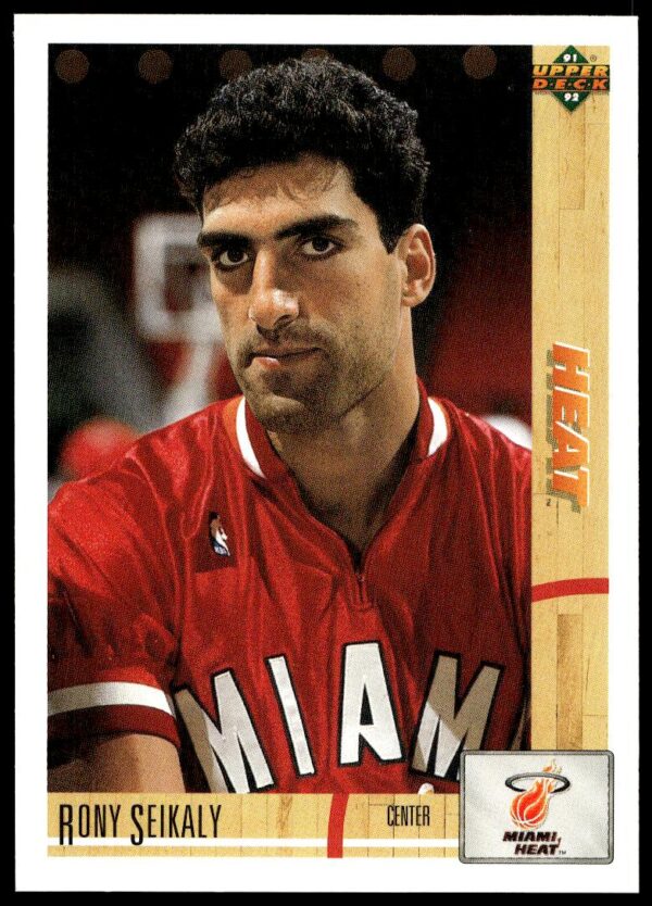 1991-92 Upper Deck Rony Seikaly #145 (Front)