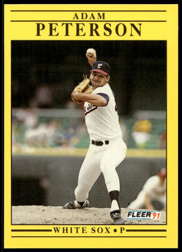 1991 Fleer Adam Peterson #134 (Front)