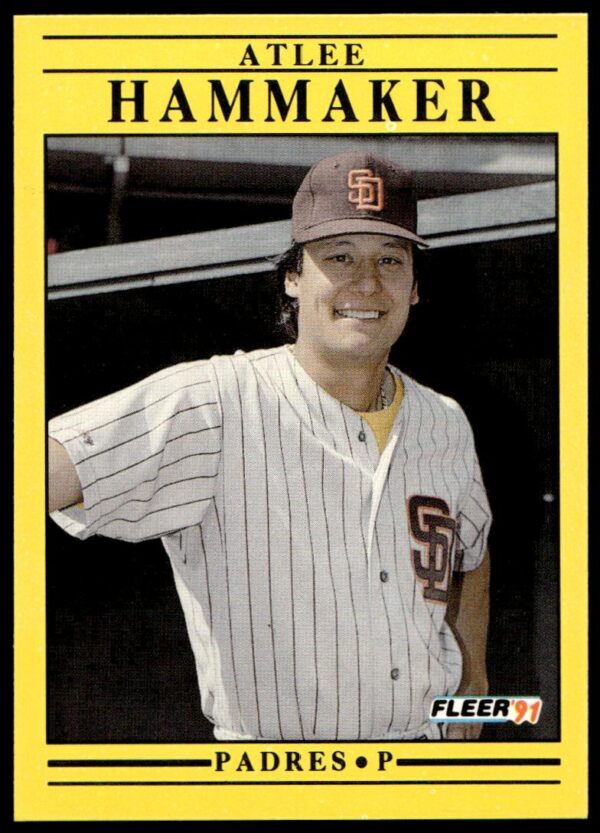 1991 Fleer Atlee Hammaker #530 (Front)