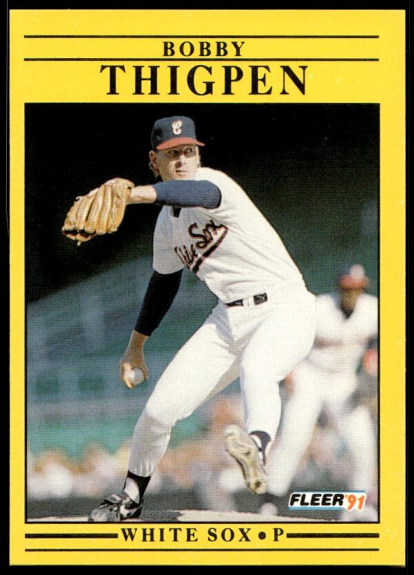 1991 Fleer Bobby Thigpen #137 (Front)