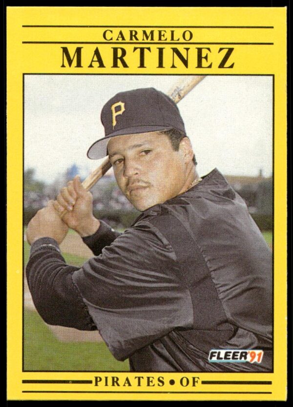 1991 Fleer Carmelo Martinez #44 (Front)