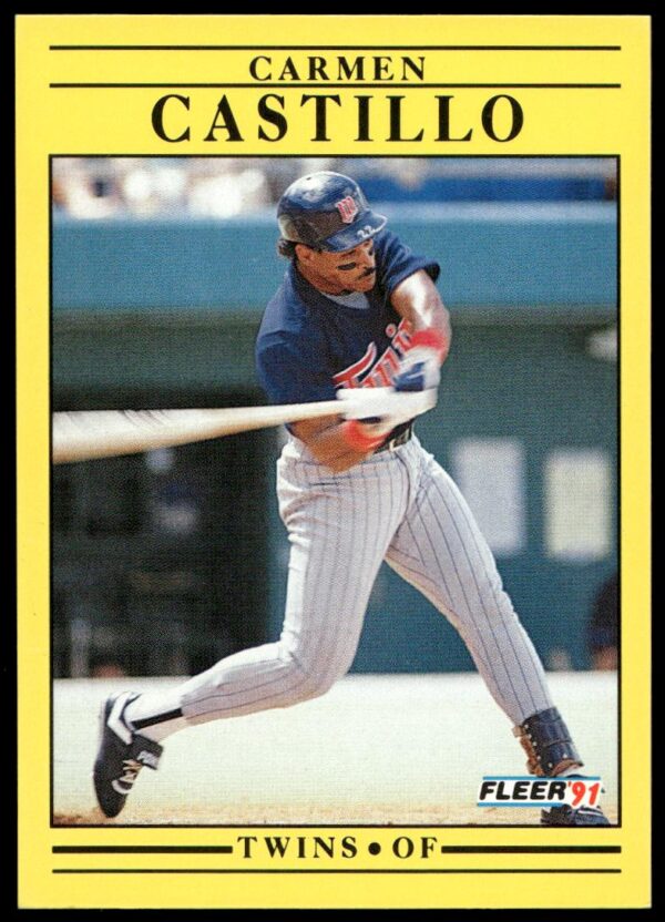 1991 Fleer Carmen Castillo #606 (Front)