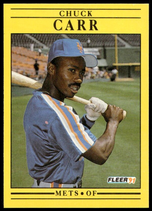 1991 Fleer Chuck Carr #141 (Front)