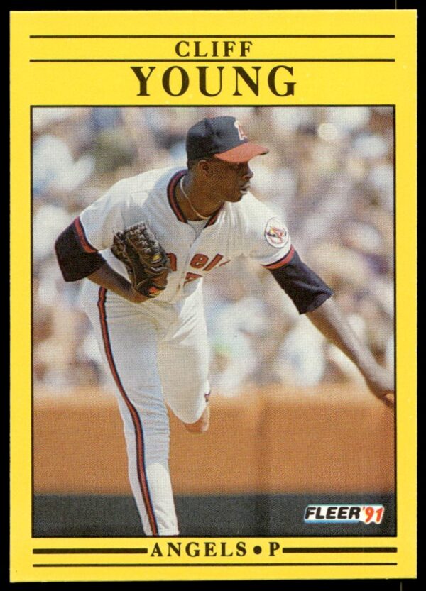 1991 Fleer Cliff Young #330 (Front)