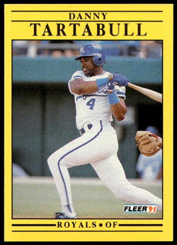 1991 Fleer Danny Tartabull #572 (Front)