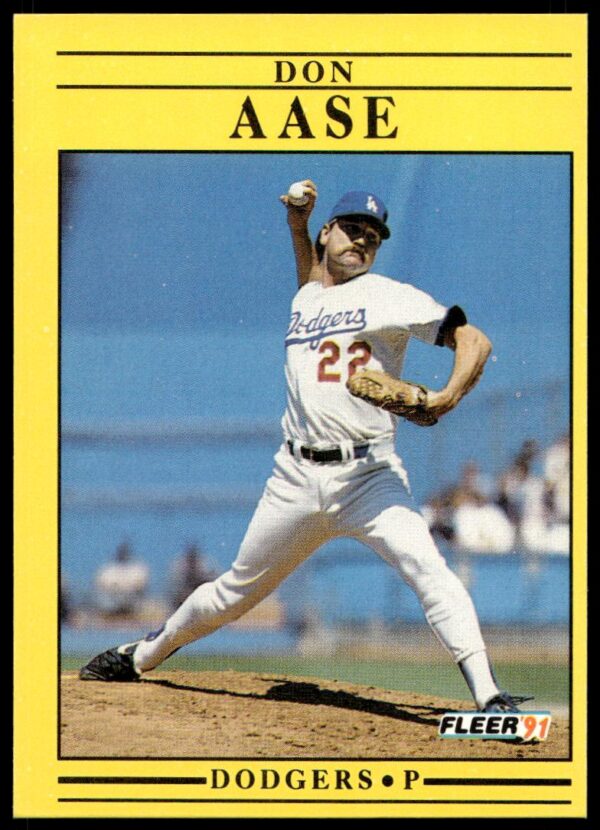1991 Fleer Don Aase #193 (Front)