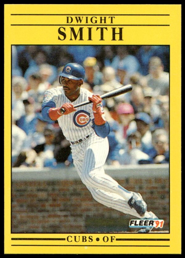 1991 Fleer Dwight Smith #432 (Front)