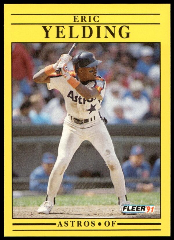 1991 Fleer Eric Yelding #520 (Front)
