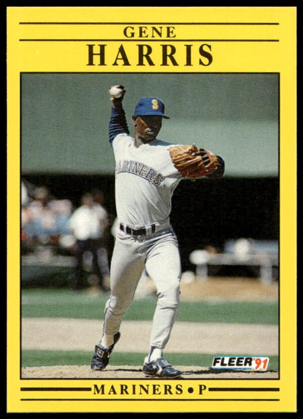 1991 Fleer Gene Harris #452 (Front)