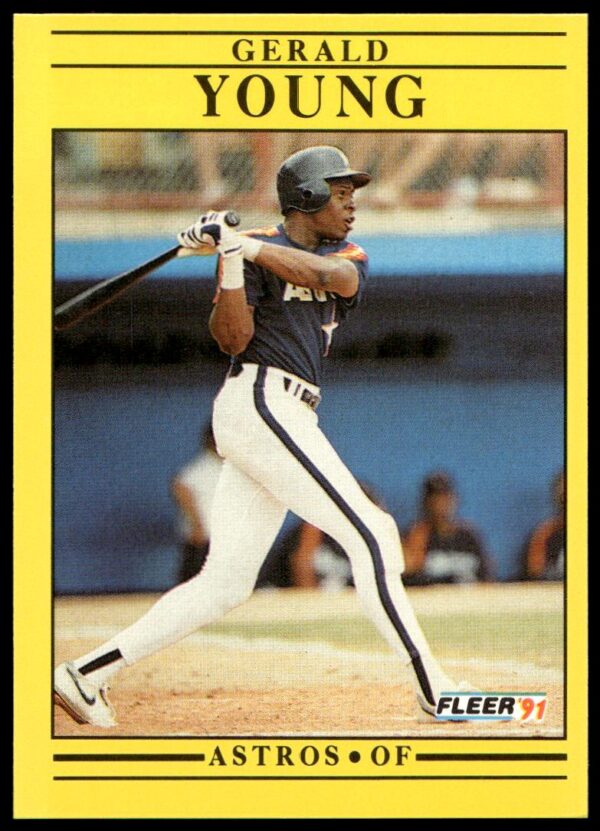 1991 Fleer Gerald Young #521 (Front)
