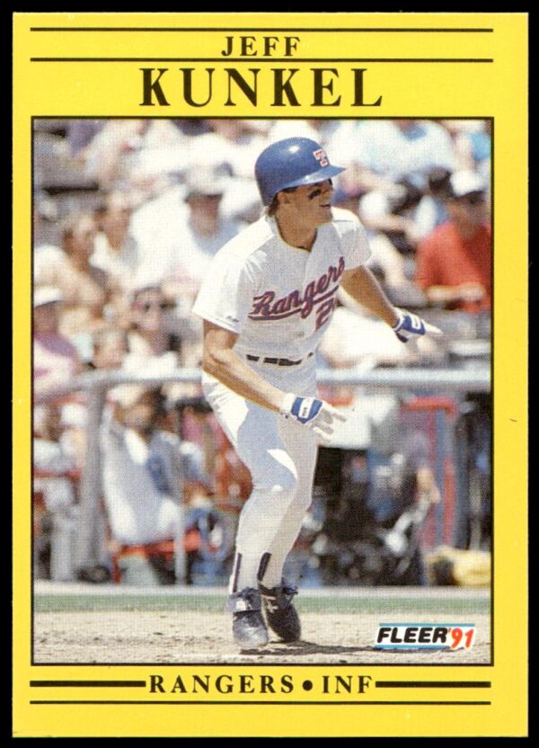 1991 Fleer Jeff Kunkel #292 (Front)