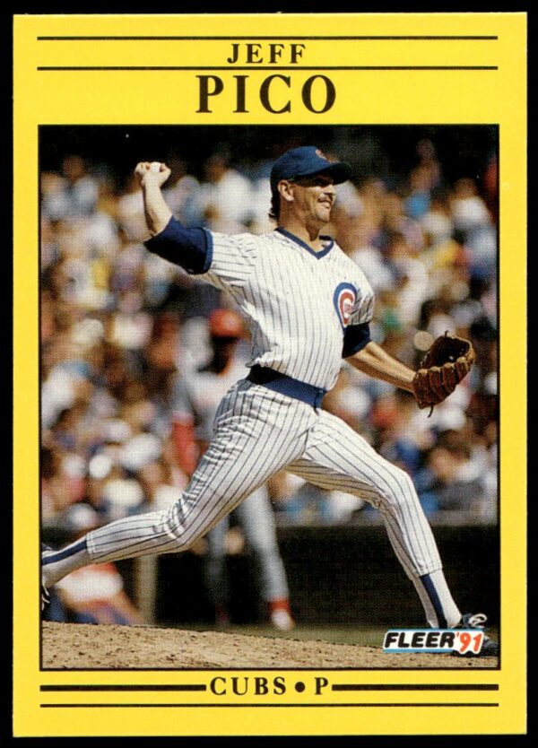 1991 Fleer Jeff Pico #428 (Front)