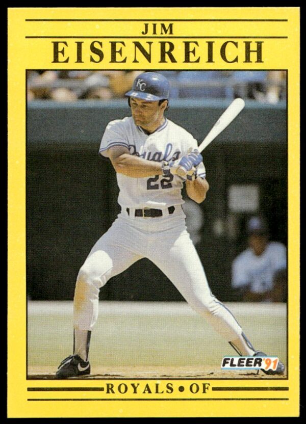 1991 Fleer Jim Eisenreich #557 (Front)