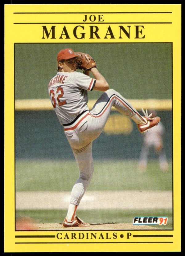 1991 Fleer Joe Magrane #638 (Front)