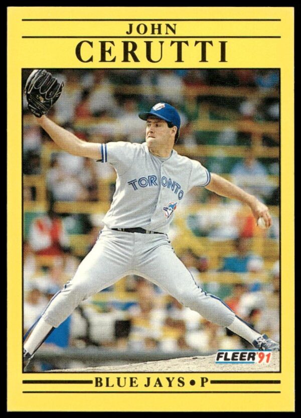 1991 Fleer John Cerutti #172 (Front)