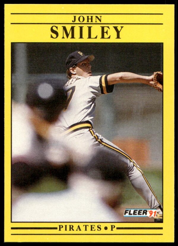 1991 Fleer John Smiley #50 (Front)