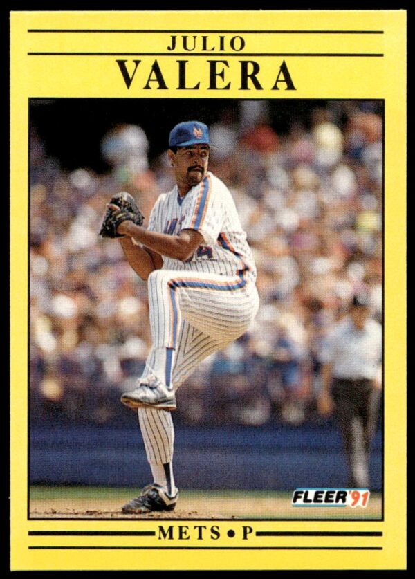 1991 Fleer Julio Valera #164 (Front)