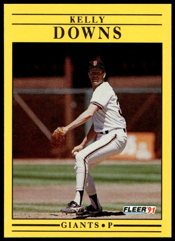 1991 Fleer Kelly Downs #261 (Front)