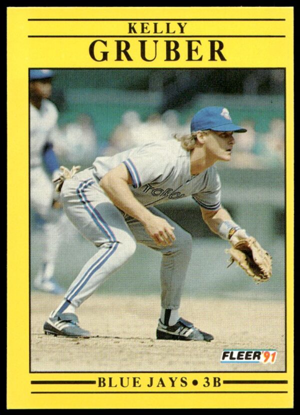 1991 Fleer Kelly Gruber #175 (Front)