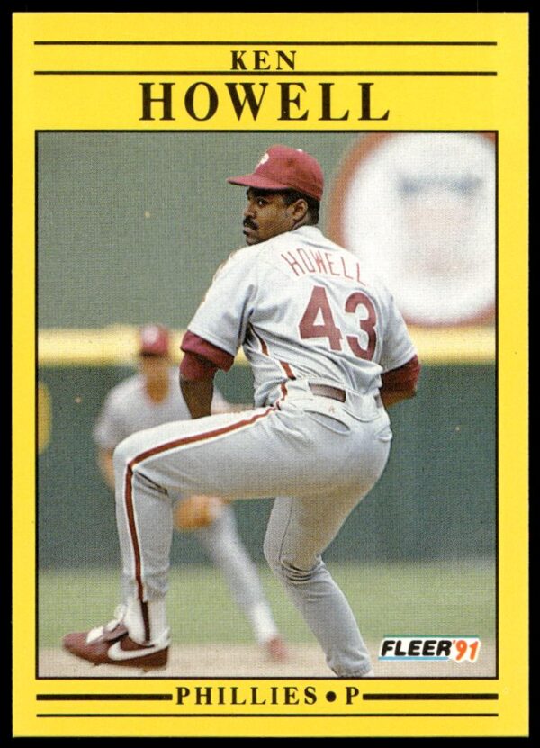 1991 Fleer Ken Howell #400 (Front)