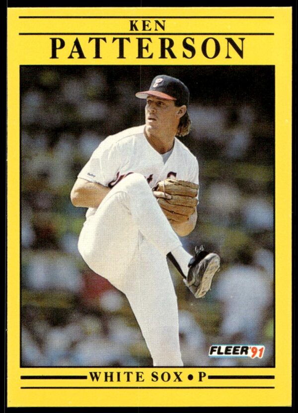 1991 Fleer Ken Patterson #132 (Front)