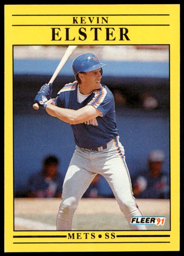 1991 Fleer Kevin Elster #145 (Front)