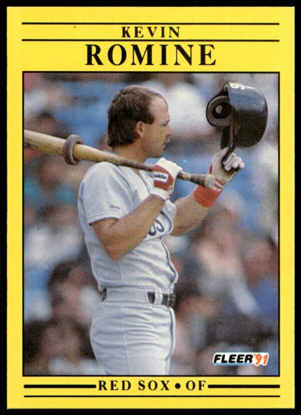 1991 Fleer Kevin Romine #113 (Front)