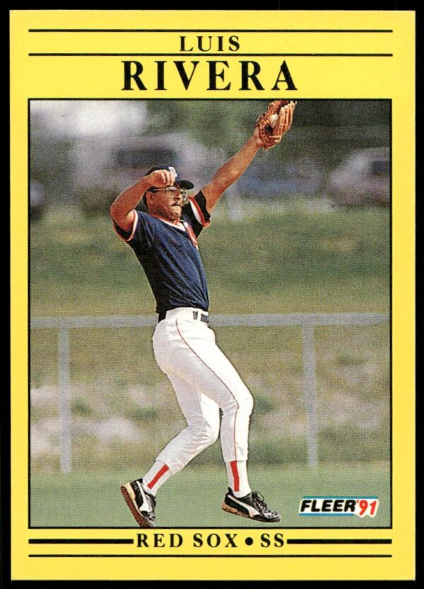 1991 Fleer Luis Rivera #112 (Front)