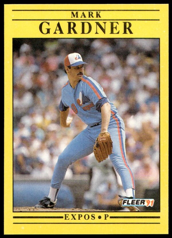 1991 Fleer Mark Gardner #233 (Front)