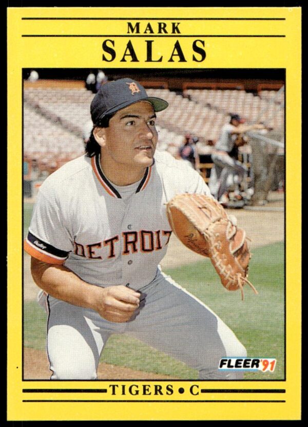 1991 Fleer Mark Salas #350 (Front)
