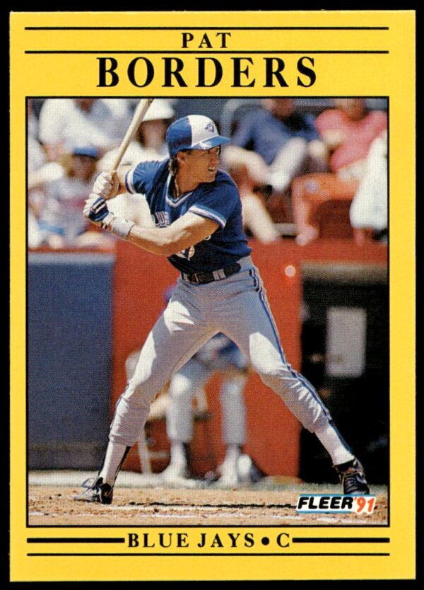 1991 Fleer Pat Borders #171 (Front)
