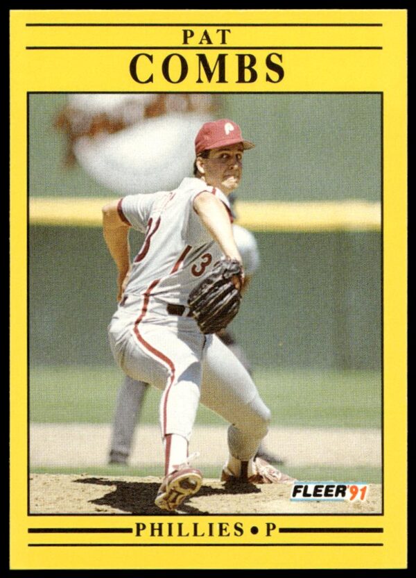 1991 Fleer Pat Combs #392 (Front)
