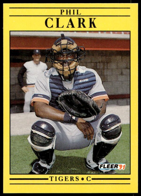 1991 Fleer Phil Clark #332 (Front)