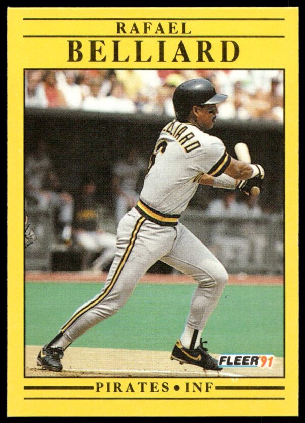 1991 Fleer Rafael Belliard #32 (Front)