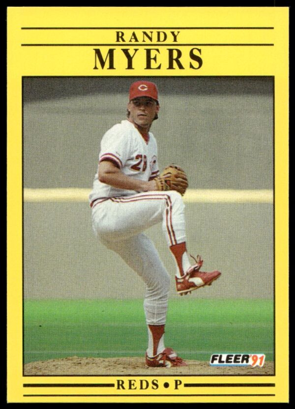 1991 Fleer Randy Myers #73 (Front)