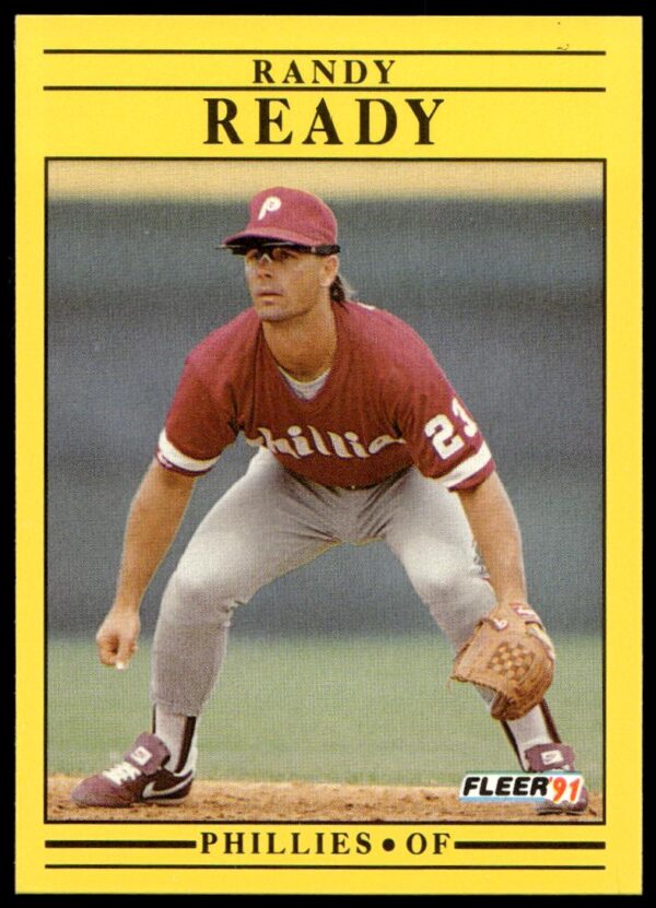 1991 Fleer Randy Ready #410 (Front)