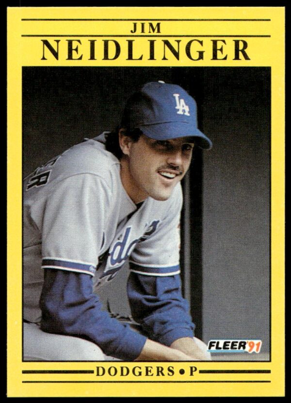 1991 Fleer Ron Darling #144 (Front)